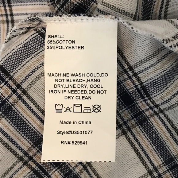 SUZANNE BETRO Sleeveless Tunic Blouse Plaid Tank Top Women’s Plus Size 4X NWT - Picture 12 of 16